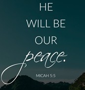 Welcome the peace of Christ in your heart